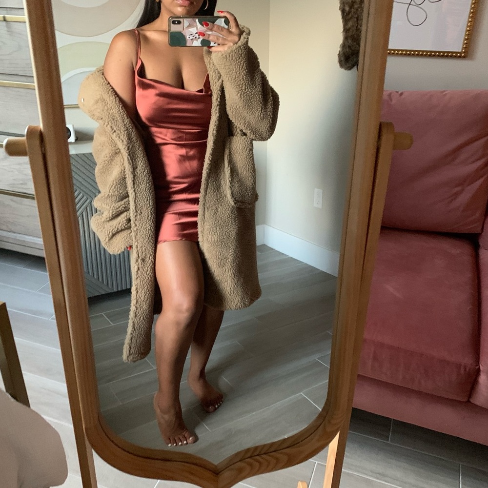 Forever 21 Rust Slip Dress